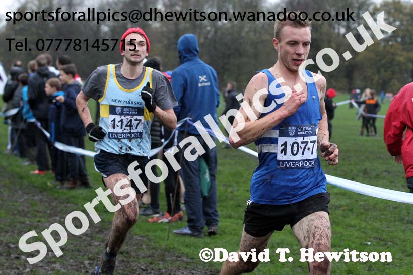 Senior men, British Athletics Liverpool Cross Challenge, Sefton Park, Liverpool. Photo: David T. Hewitson/Sports for All Pics